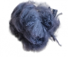 皮毛專(zhuān)用滌綸短纖維（藍(lán)灰色）